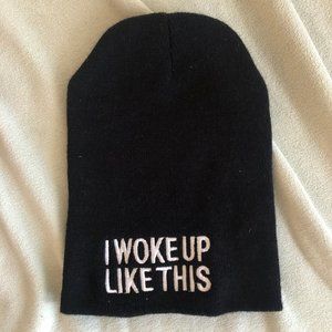 "I Woke Up Like This" Beyonce Beanie